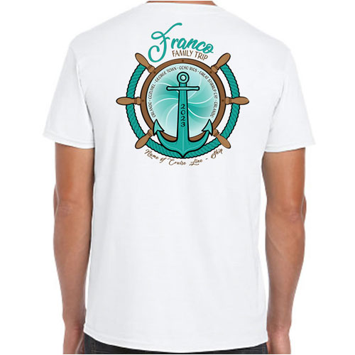 Personalized Group Cruise Shirts – Full Color