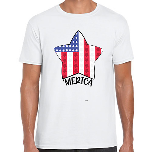 4th of July ‘Merica Star T-Shirt