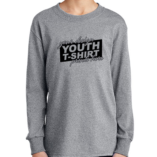 Custom Printed Kids Long Sleeve Tees