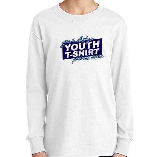 Custom Kids Long Sleeve Tees – Full Color