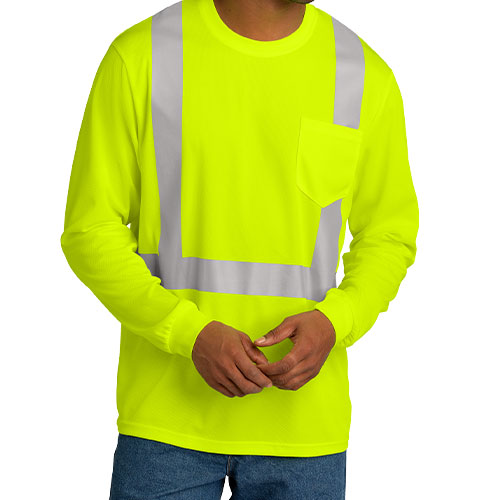 CornerStone ANSI 107 Class 2 Mesh Long Sleeve Shirt