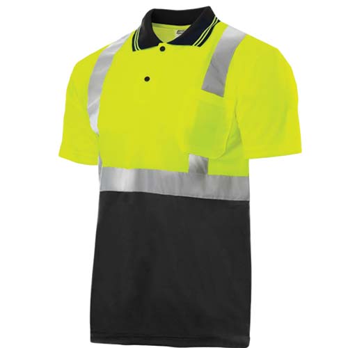Two Toned Reflective Safety Polos