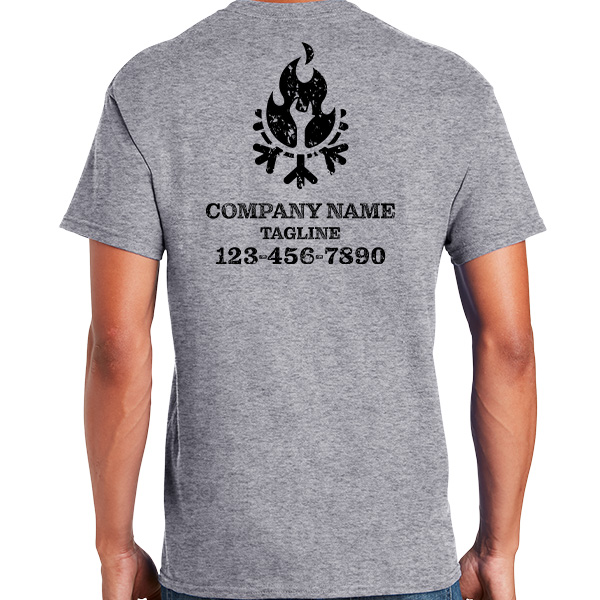 HVAC Grunge Work T-Shirt