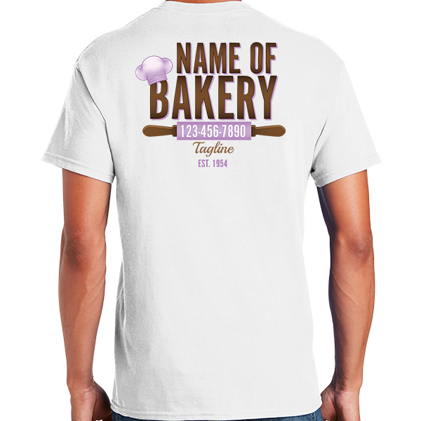 Bakery Company T-Shirts – Full Color