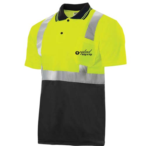 Custom Reflective Two Toned Polos