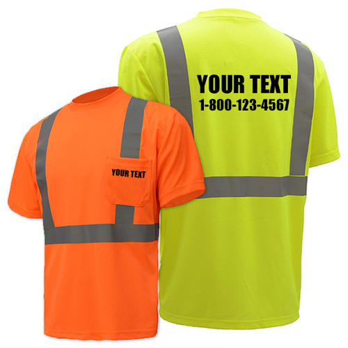 Custom Reflective Shirts