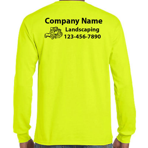 Lawn Care Service Work Shirt