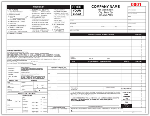 HVAC Form