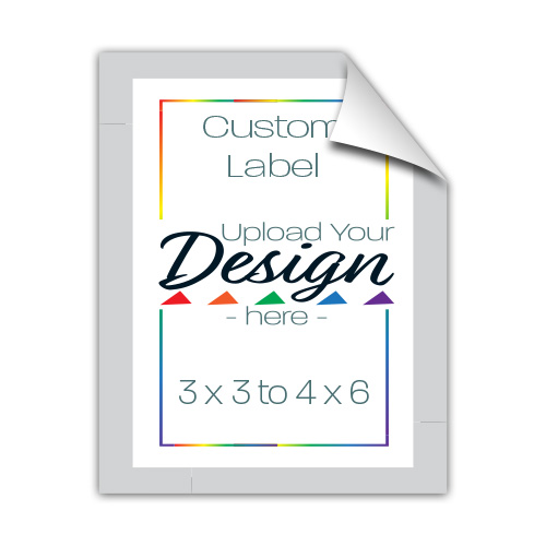Large Die Cut Labels