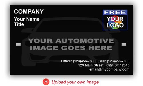 Sporty Lamborghini Business Card