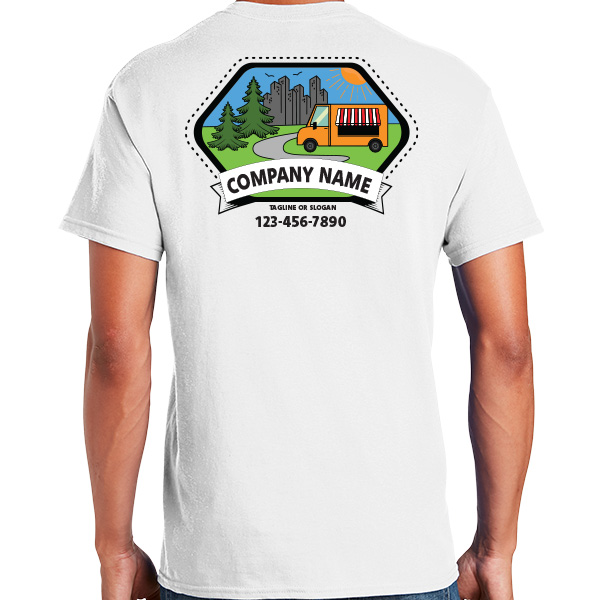 City Food Truck T-Shirt – Full Color
