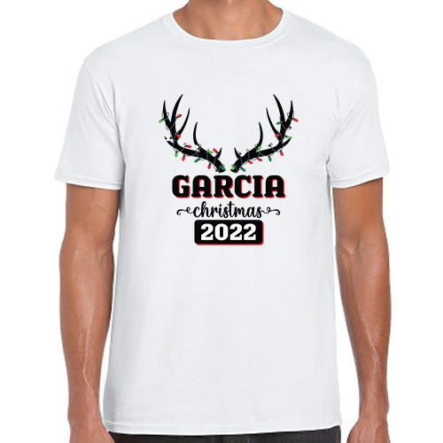 Reindeer Antler Family Holiday Shirts