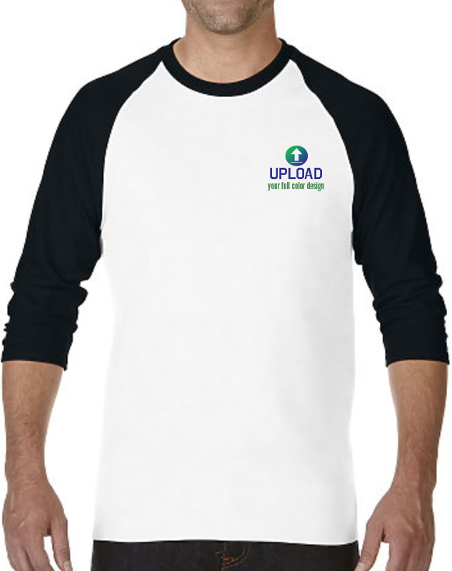 Personalized Raglan Shirts – Full Color - Product gallery image 2