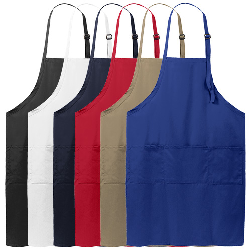 Port Authority Easy Care Extra Long Bib Apron - Product gallery image 2
