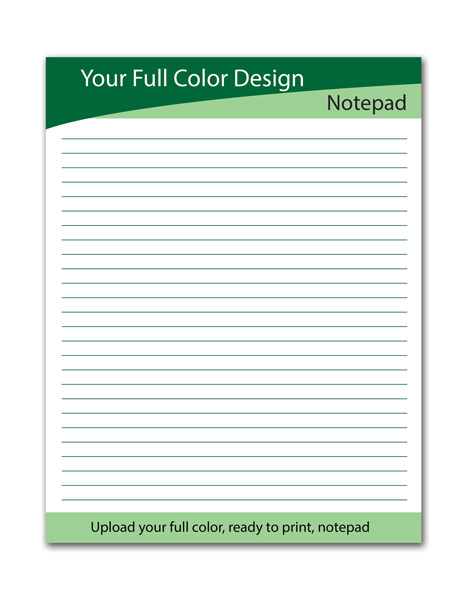 Full Color Notepads – Small