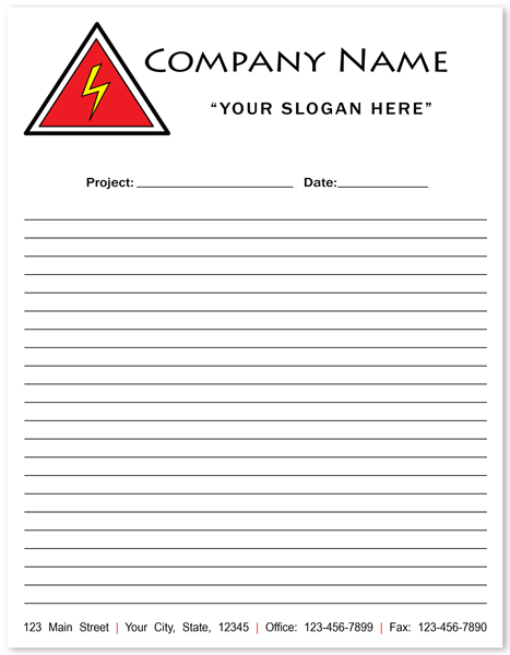 Electrician Notepads