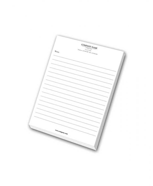 Half Page Notepads
