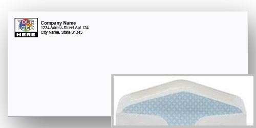 Full Color Regular Envelopes Security Tinted