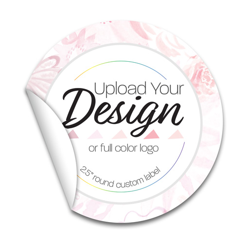 Custom Circle Labels for Florists