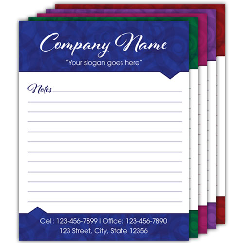 Custom Business Notepads – Full Page
