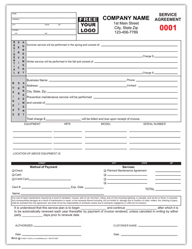 HVAC Service Agreement