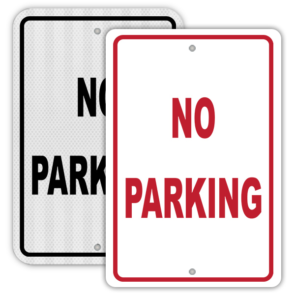 No Parking Sign 063