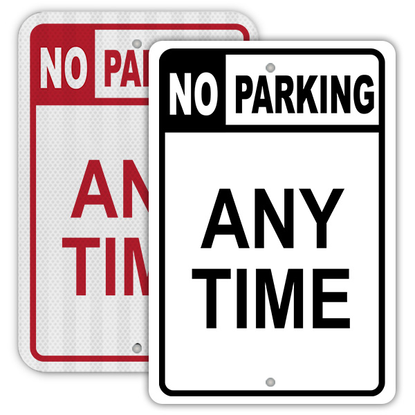 No Parking Any Time 021
