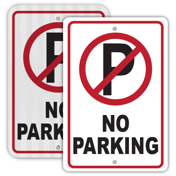 No Parking Sign 027