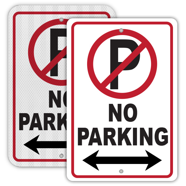 No Parking Sign 028