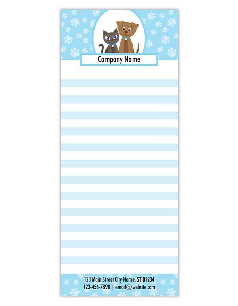 Veterinarian Office Notepads – Medium