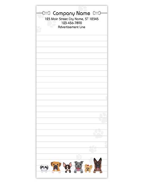 Veterinary Clinic Notepads – Medium