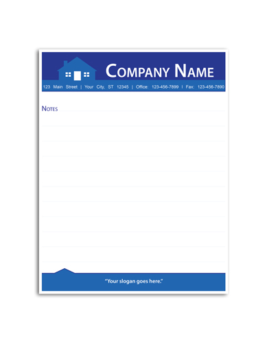 Custom Printed Realty Notepad – Small