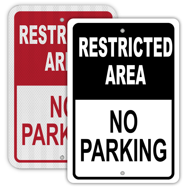 Restricted Area Sign