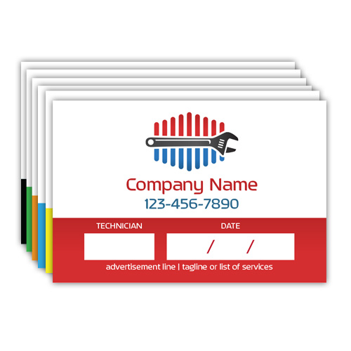 New Service Due Call Labels