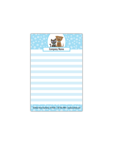 Veterinarian Office Notepads – Small