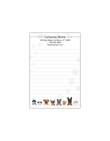 Veterinary Clinic Notepads – Small