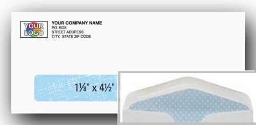 Full Color Return Envelopes – Security Window