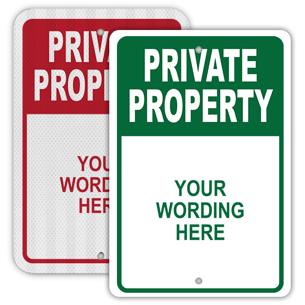 Private Property Sign